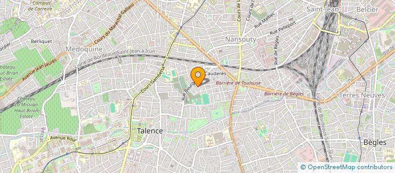 localisation de l'entreprise ALICEA  TALENCE