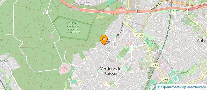 localisation de l'entreprise ALICEETGEORGES à VERRIERES-LE-BUISSON
