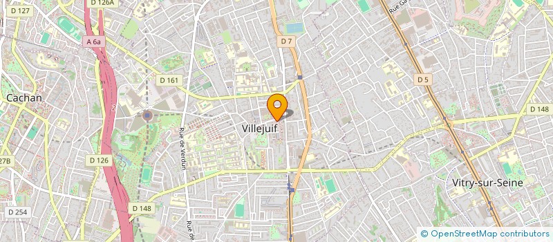 localisation de l'entreprise ALICIA à VILLEJUIF