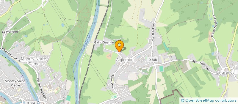 localisation de l'entreprise ALICIA  AIGLEMONT