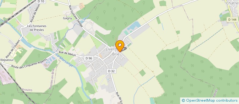 localisation de l'entreprise ALICIA à LIVERDY-EN-BRIE