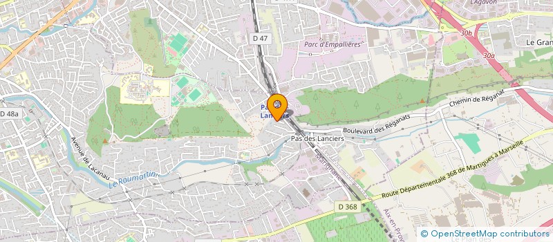 localisation de l'entreprise ALICIA  MARIGNANE