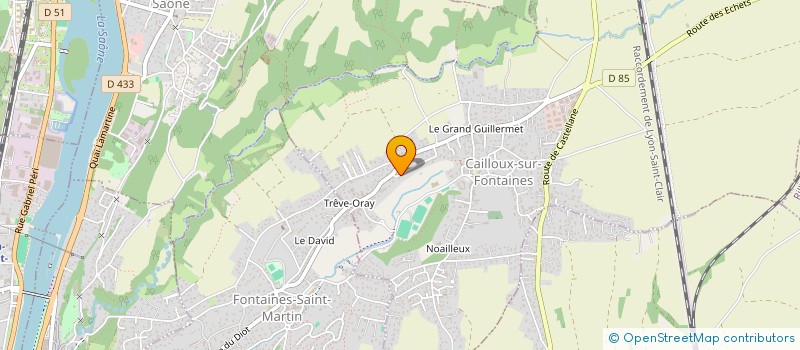 localisation de l'entreprise ALICIA ESTELLE  CAILLOUX-SUR-FONTAINES