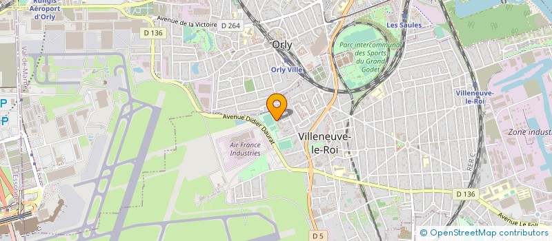 localisation de l'entreprise ALICIA TRANSPORT à VILLENEUVE-LE-ROI