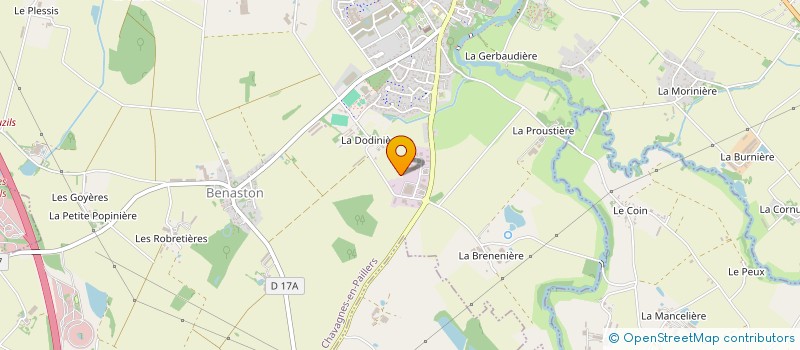 localisation de l'entreprise ALICOM à SAINT-FULGENT