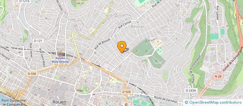 localisation de l'entreprise ALICONSPAUL à ROUEN