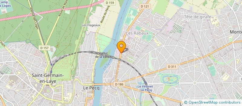 localisation de l'entreprise ALICOR à LE PECQ