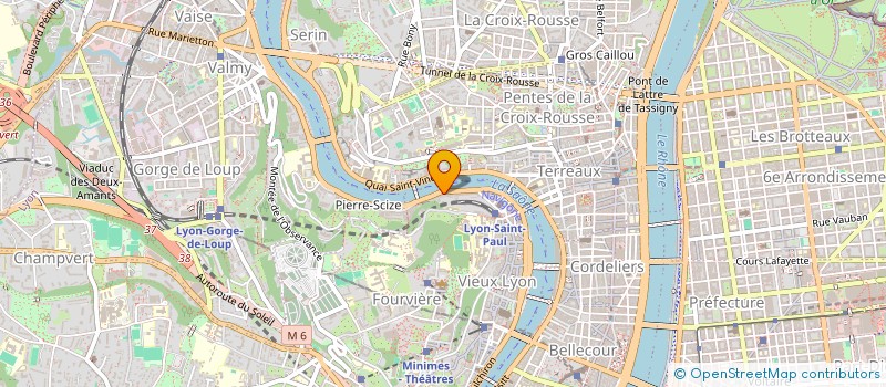 localisation de l'entreprise ALICUDI  LYON