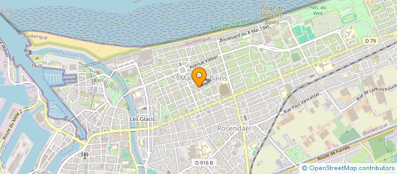 localisation de l'entreprise ALIDADE à DUNKERQUE