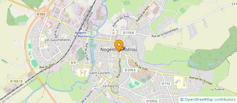 localisation de l'entreprise ALIDUN à NOGENT-LE-ROTROU