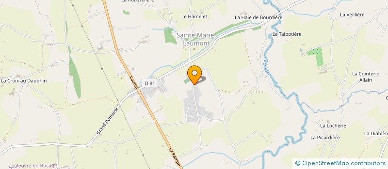 localisation de l'entreprise ALIEDO  SOULEUVRE EN BOCAGE