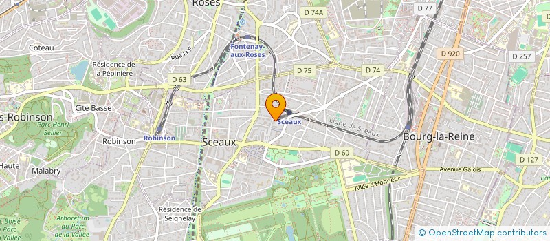 localisation de l'entreprise ALIEN INVEST à SCEAUX