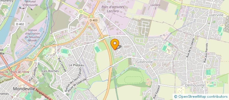 localisation de l'entreprise ALIEN'S MUSIC  GIBERVILLE