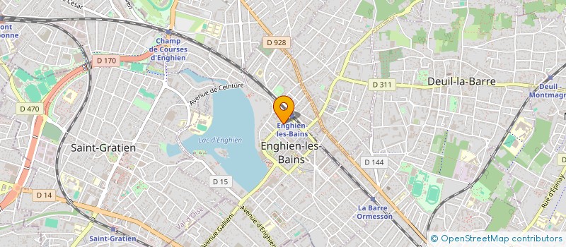 localisation de l'entreprise ALIEN6  DEUIL-LA-BARRE