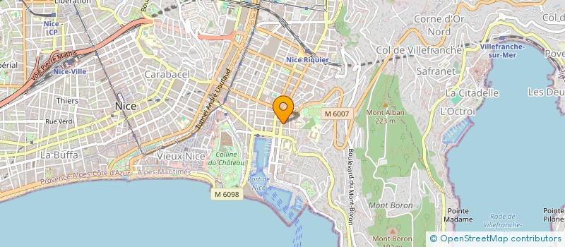 localisation de l'entreprise ALIENCE  NICE