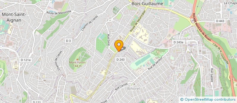 localisation de l'entreprise ALIENCE à BOIS-GUILLAUME