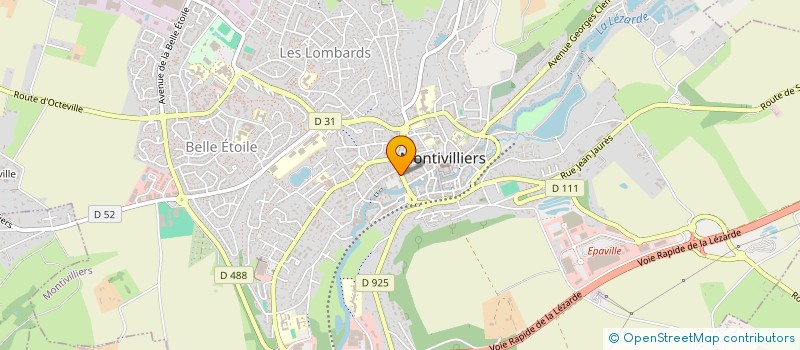 localisation de l'entreprise ALIENOR  MONTIVILLIERS