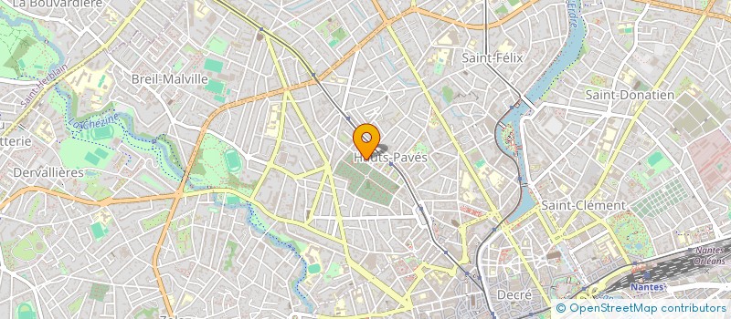 localisation de l'entreprise ALIENOR à NANTES