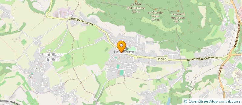 localisation de l'entreprise ALIENOR  LA MURETTE