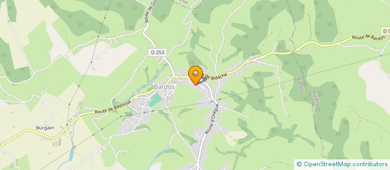 localisation de l'entreprise ALIENOR BELHARRA  BARDOS