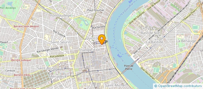 localisation de l'entreprise ALIENOR CAPITAL à BORDEAUX