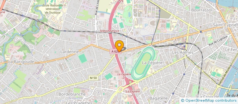 localisation de l'entreprise ALIENOR D'AQ à TOULOUSE