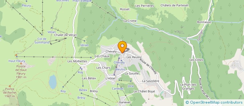 localisation de l'entreprise ALIENOR HOLDING  TANINGES