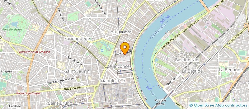 localisation de l'entreprise ALIENOR PARTNERS  BORDEAUX