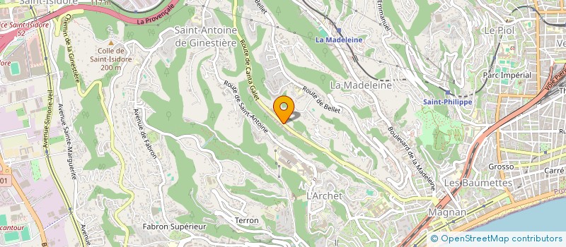 localisation de l'entreprise ALIF ASSO AMELI LOGE IMMI FAMI à NICE