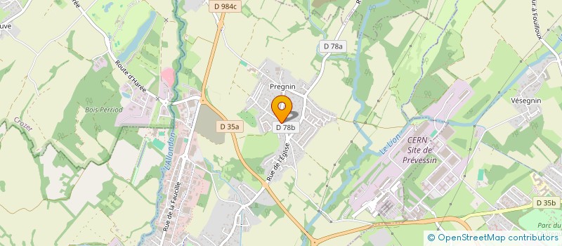 localisation de l'entreprise ALIF IMMOBILIER à SAINT-GENIS-POUILLY