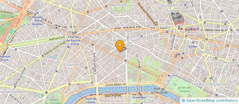 localisation de l'entreprise ALIFAX à PARIS