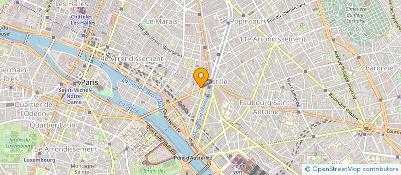 localisation de l'entreprise ALIFRAN à PARIS