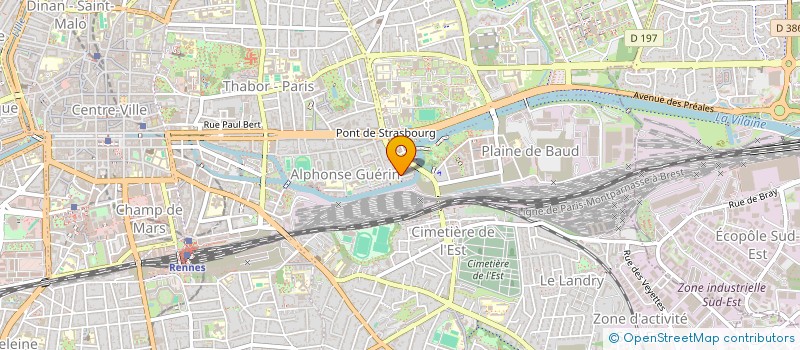 localisation de l'entreprise ALIGAL PRODUCTION  RENNES