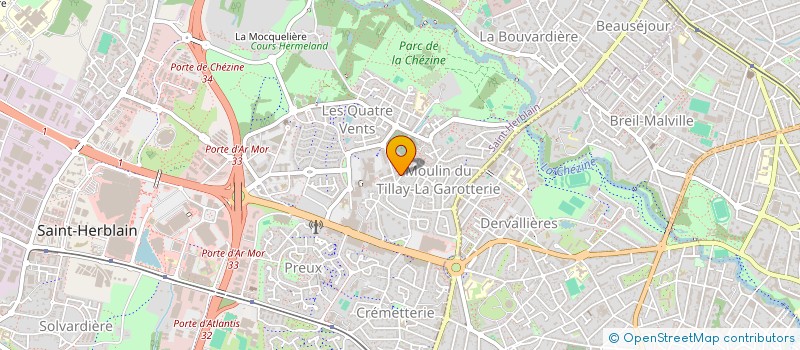 localisation de l'entreprise ALIGN'APTITUDES  SAINT-HERBLAIN