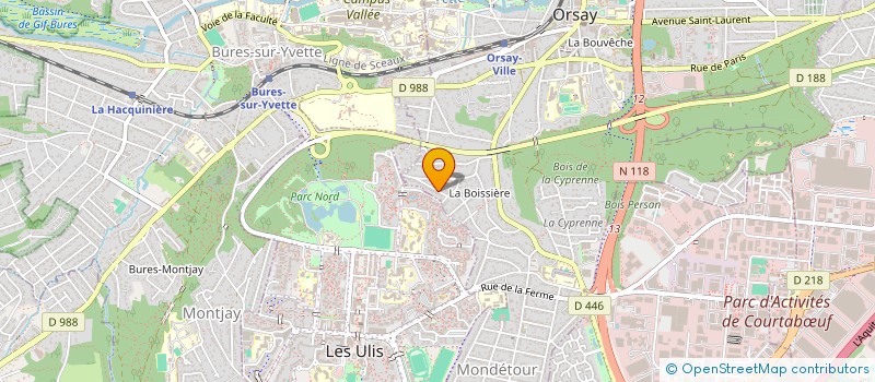 localisation de l'entreprise ALIGN'PROJECT à ORSAY