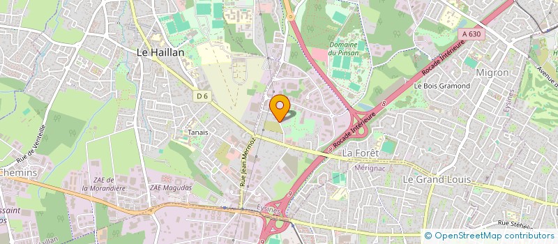 localisation de l'entreprise ALIGNEURS FRANCE  EYSINES