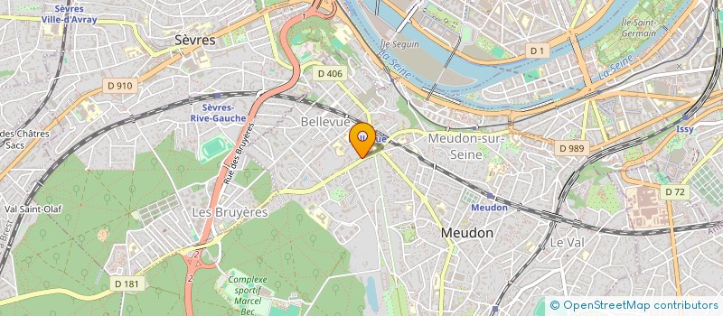 localisation de l'entreprise ALIGNOVA  MEUDON