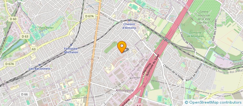 localisation de l'entreprise ALIGOT ESTATE à ANTONY