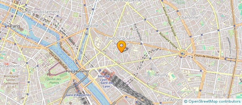 localisation de l'entreprise ALIGRE AUTOMOBILE à PARIS
