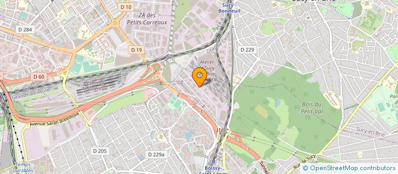 localisation de l'entreprise ALIGRE TAXIS à LEVALLOIS-PERRET