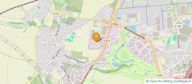 localisation de l'entreprise ALIHANN  LE THILLAY