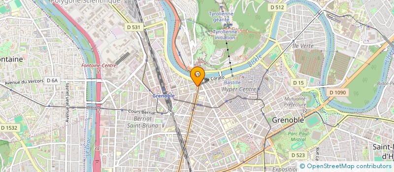 localisation de l'entreprise ALIJAH à GRENOBLE