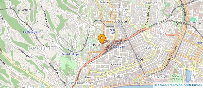 localisation de l'entreprise ALIKEA à NICE