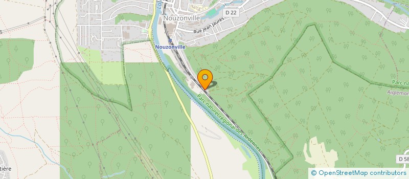 localisation de l'entreprise ALIKEN  NOUZONVILLE