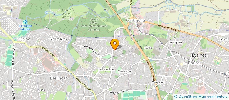 localisation de l'entreprise ALILAU  LE HAILLAN