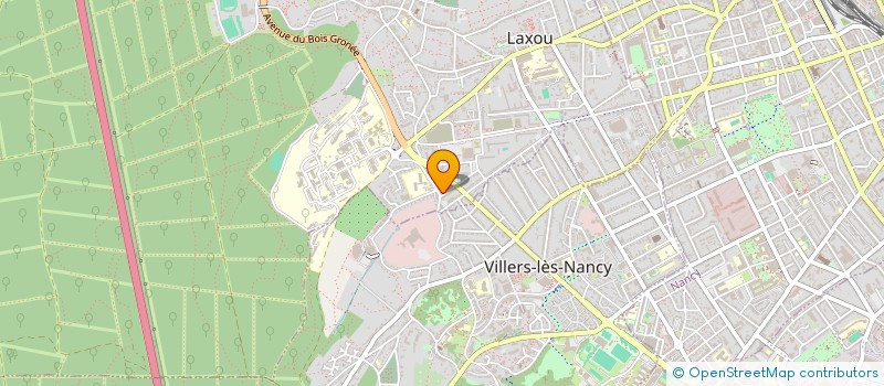 localisation de l'entreprise ALILEA  LAXOU