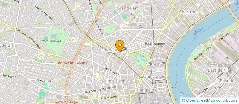 localisation de l'entreprise ALILO à BORDEAUX