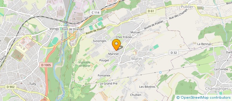 localisation de l'entreprise ALILOE 4 L TROPHY à MARIN
