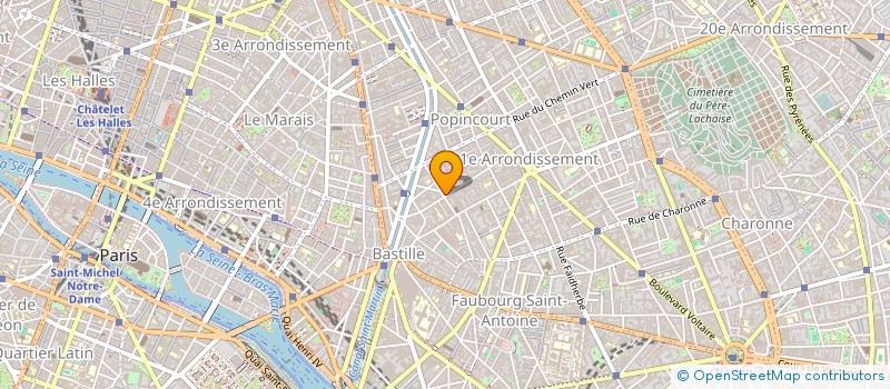 localisation de l'entreprise ALIM  PARIS