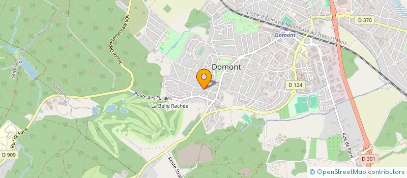 localisation de l'entreprise ALIM  DOMONT